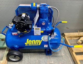 Jenny Gas Air Compressor 5.5HP 17 Gal Tank Jenny Gas Air Compressor 5.5HP 17 Gal Tank